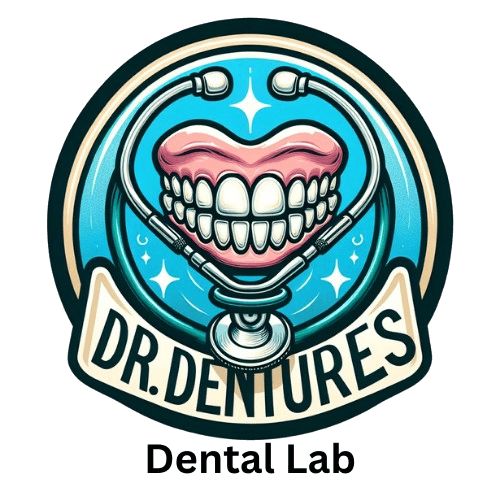 Dr. Dentures Dental Lab Logo